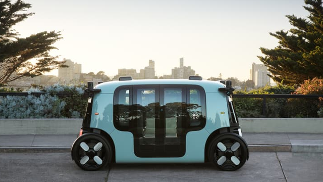 最前线丨亚马逊旗下公司推出无人驾驶汽车，没有方向盘