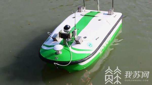扬州打造新一代无人监测船 为水环境治理贡献“扬州样本”